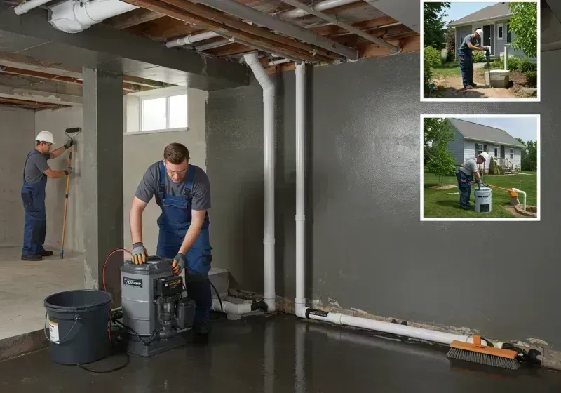 Basement Waterproofing and Flood Prevention process in Oran, MO